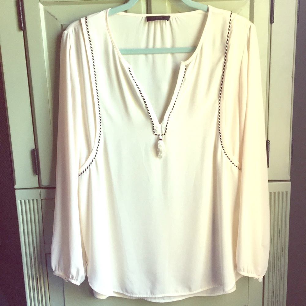 Jcrew Tassel Top